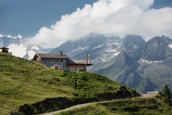 Gletscherblick Hütte