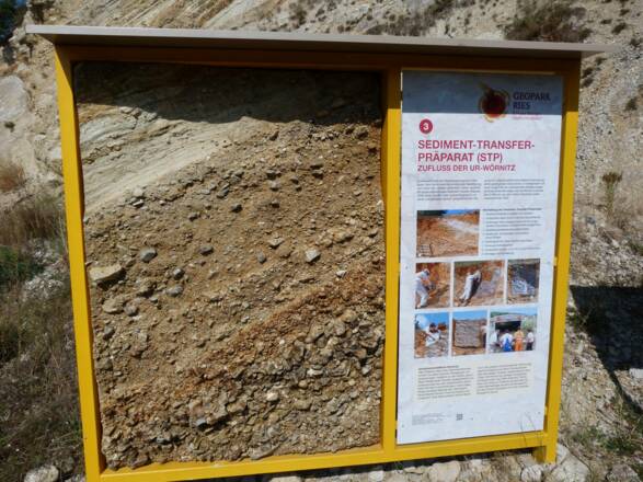 Infotafel im Geotop Glaubenberg