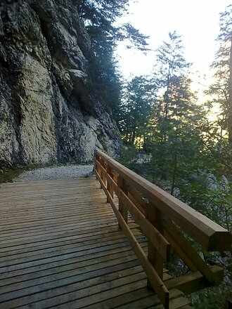 Weg ins Weißachental