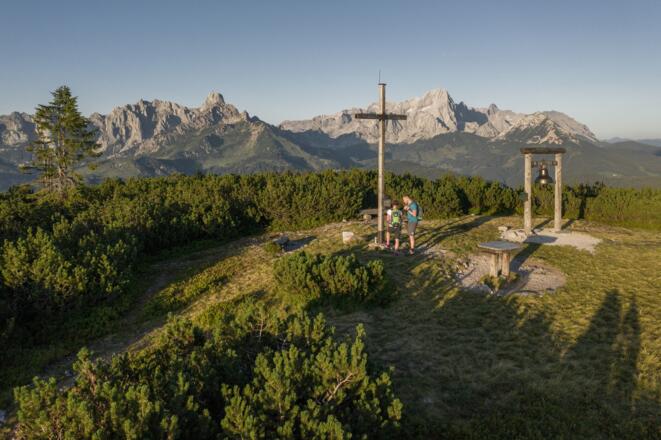 Am Gipfel des Gerzkopfs