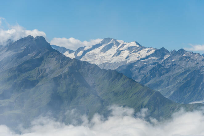 Aussicht auf die Hohen Tauern