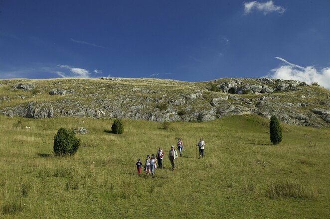 Wandern am Riegelberg - Ofnethöhlen