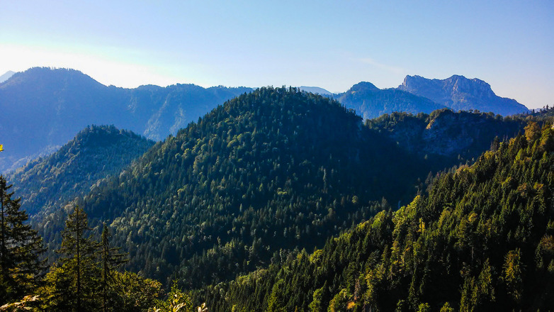 Blick in Richtung Hörndlwand