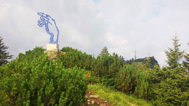 Der Rauschberggipfel mit der "Adam´s Hand"