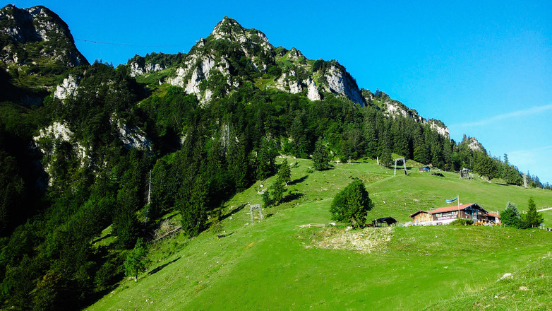 Bründlingalm mit Aufstieg zum Hochfelln