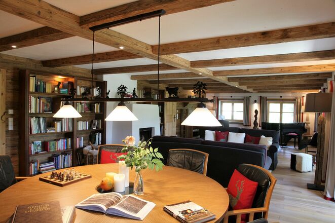 Spieltisch in den Gemeinschaftsräumen