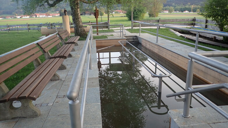 Wassertretbecken in Rottau