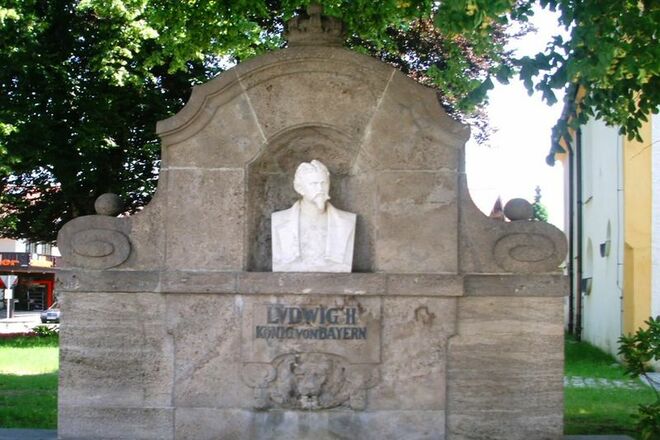 König-Ludwig II.-Brunnen in Grassau