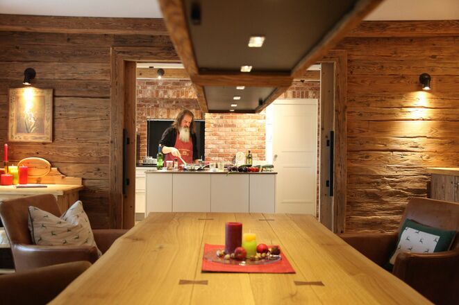 Küche im Erdgeschoß