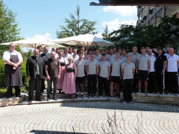 Der FC Nürnberg 2015 zu Gast im Golf Resort Achental
