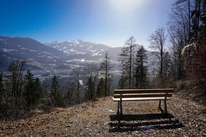 Aussichtbankerl Wanderung Postalm