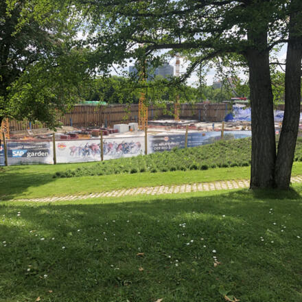 Baustelle SAP-Garden