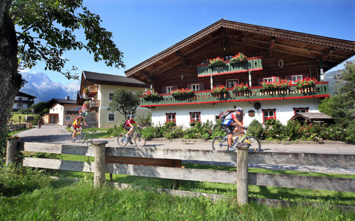 Radfahren in Au