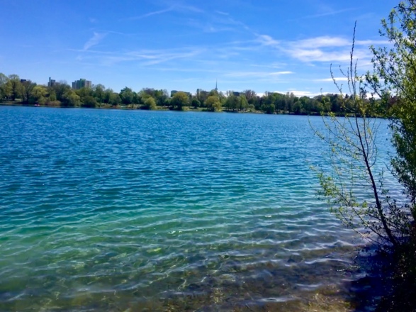 Ausblick über den Fasaneriesee