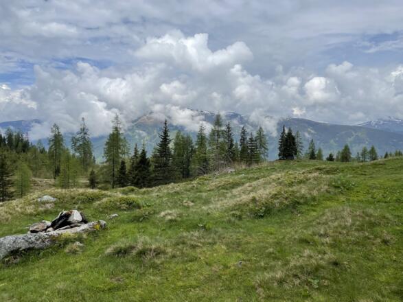 Ausblick von der Karalm