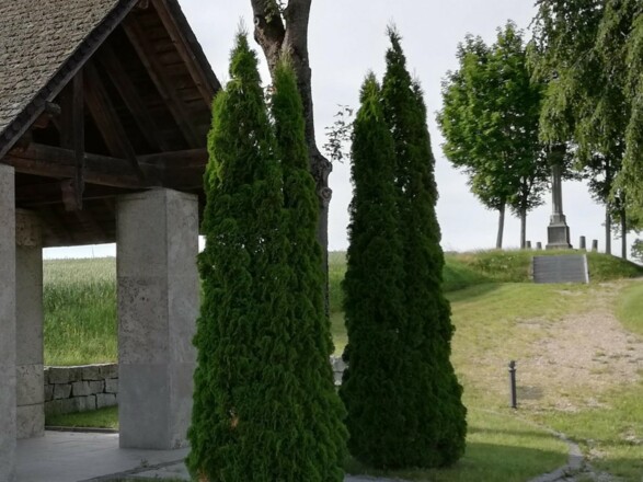 Denkmal zur Erinnerung an die Schlacht bei Gammelsdorf 1313