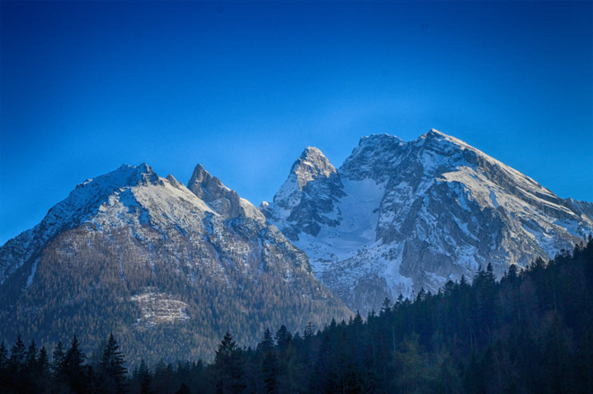 Blick ins Hochkaltermassiv