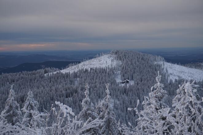 Blick zum Kl. Arber