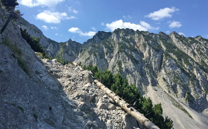 Nordanstieg zum Hochstaufen