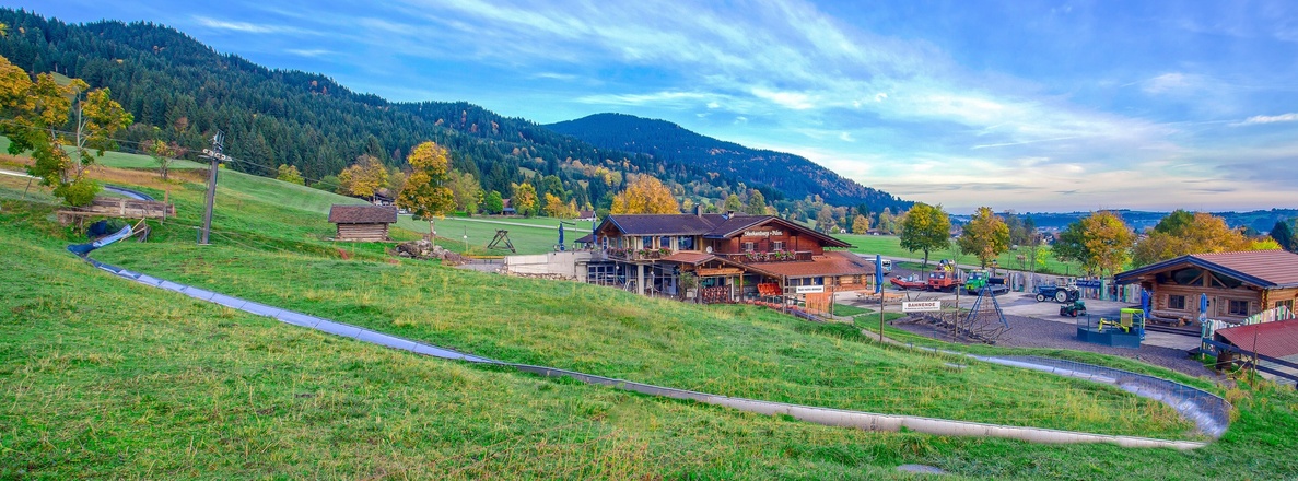 Steckenbergalm mit Rodelbahn
