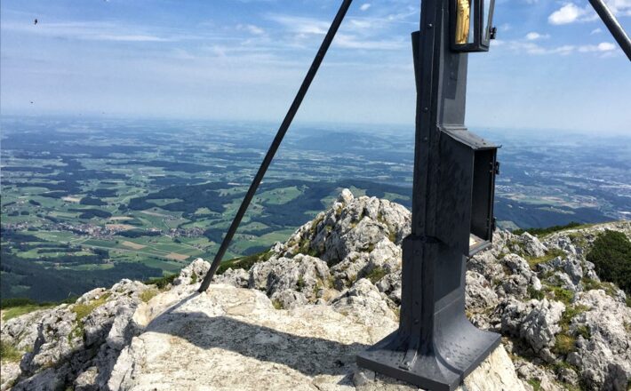 Hochstaufen Gipfel: Blick nach Norden