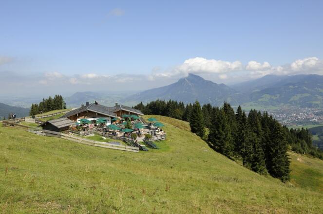 Weltcup-Hütte in Ofterschwang