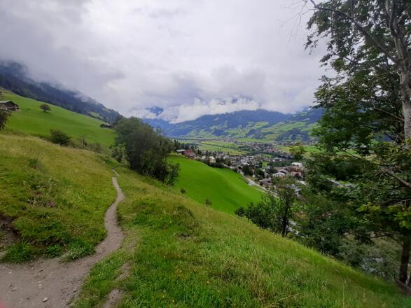 Zicht op het Gasteinertal bij Annenkapelle