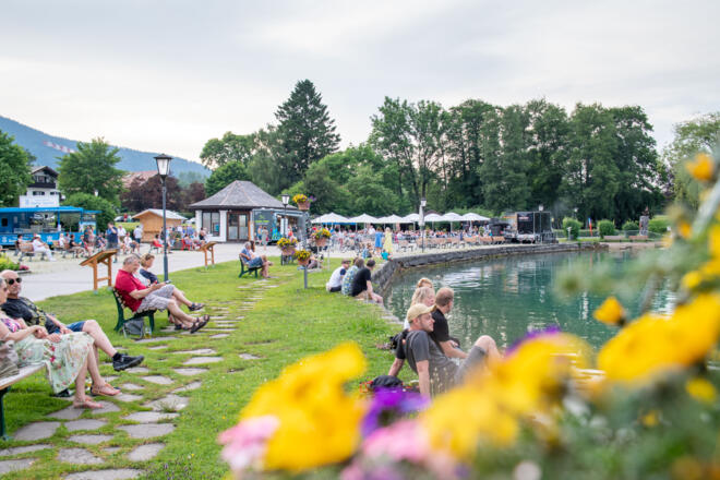 Pavillon an der Seepromenade
