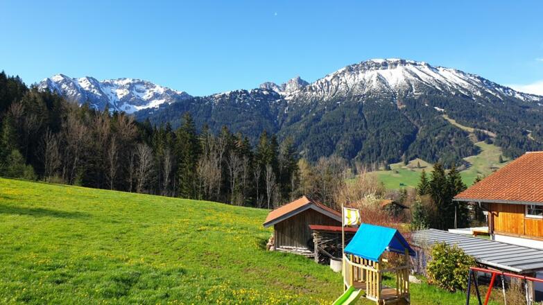 Blick vom Balkom der FeWo 2