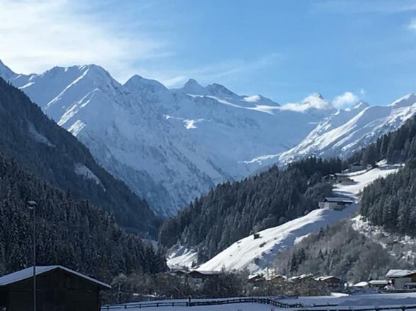 Blick zum Gletscher