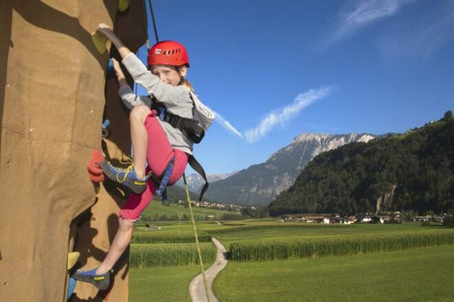 Klettern mit der Familie