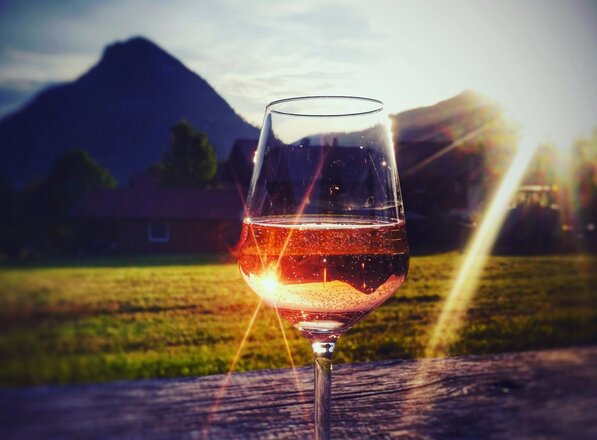 Abendsonne am Grillplatz