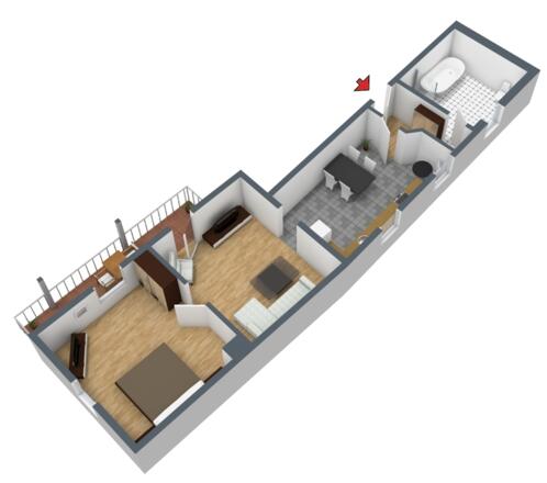 Grundriss FeWo Krause