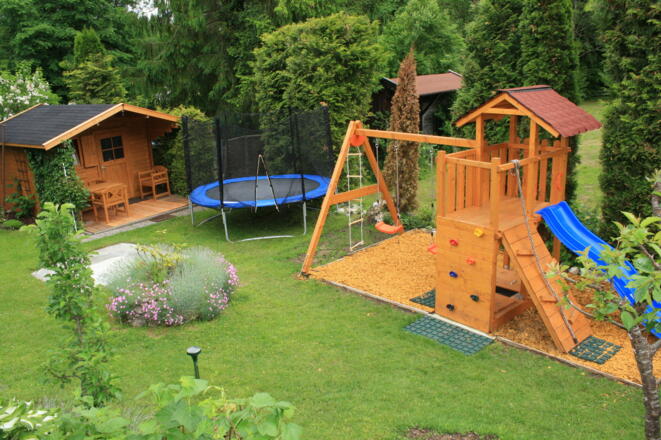 Spielplatz im Garten