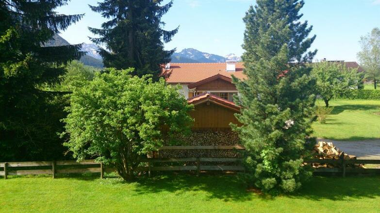 Aussicht von Balkon Sommer
