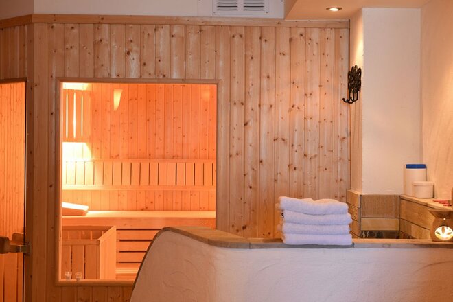 Unsere Sauna