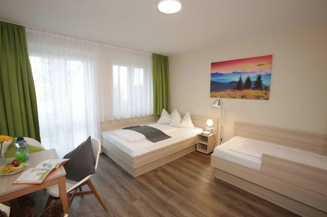 Zimmer in der Klinik Alpenhof