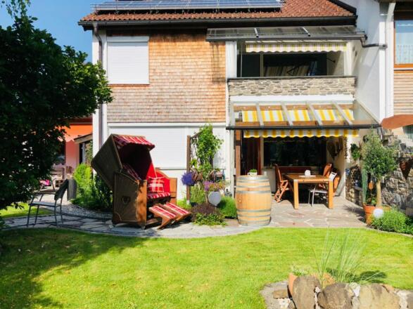 Hausansicht Rückseite Komplett