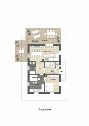 Grundriss Erdgeschoss