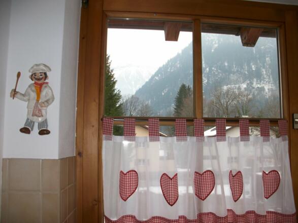 Kochen mit Bergblick