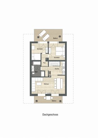 Grundriss Dachgeschoss