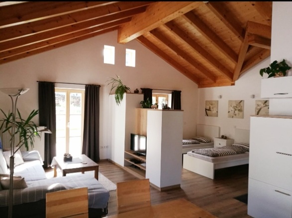 Einteilung Wohn-Schlafbereich