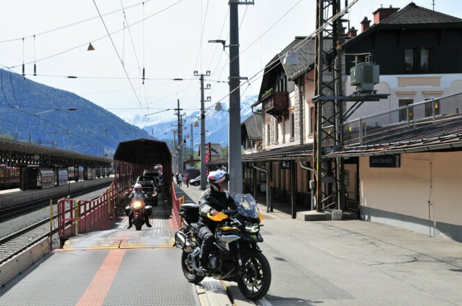 ÖBB Auto- und Motorradschleuse Tauernbahn