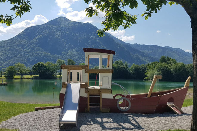 Piratenboot zum Spielen