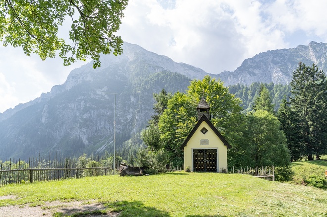Kapelle auf der Steiner Alm