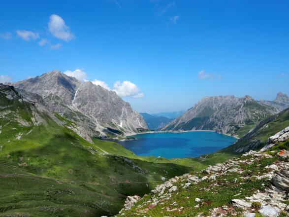 Cavelljoch mit Lünersee