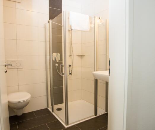 Zimmeransicht Bad Einzelzimmer