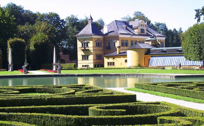 Das Schloss Hellbrunn, Salzburg's grünes Wohnzimmer