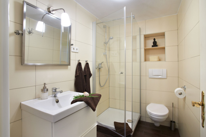 Ferienwohnung No2, Bad