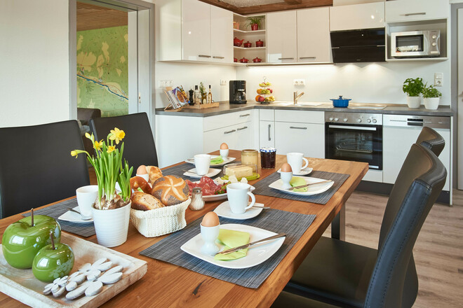 Frühstückstisch - Ferienwohnung Käufl
